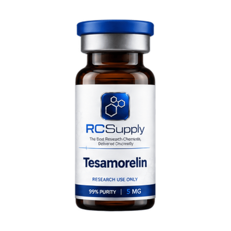 Tesamorelin research vial